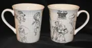 Disney Sketchbook Toy Story Zrike R-Squared Mug x2 NEW