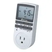 7 Day Digital Timer Single Outlet Hydroponics Aquaponics Drip Irrigation DWC NFT