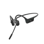 SHOKZ OpenComm Stereo Bone Conduction Bluetooth Headset - Black