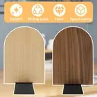 Wood Book Ends Anti Skid Desk Bookends Sturdy Book Holder Decorative Book caWSD