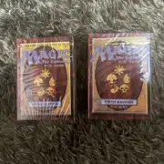 2 x Starter Deck Fifth Edition Magic The Gathering [Japanese Ver.] Sealed