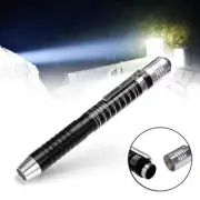Black Super Bright Waterproof 1000Lumen Led Flashlight Torch Pocket Penlight Pen