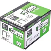 meite 20 Gauge 1/2-Inch (12.5mm) for staple gun ( 5000 pieces )