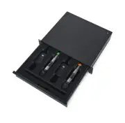 Gator Cases Rackworks Wireless Microphone Rack Mount Drawer - Fits 4 Wireless...