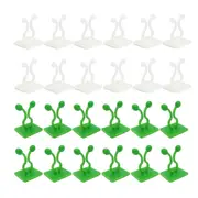 Invisible Wall Rattan Clamp Clip Plant Climbing Wall Clip Wall Vines Fixt - 100pcs