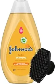 Cradle Cap Brush & Baby Shampoo Bath Set - Cradle Cap Scalp Scrub Treatment Newborn Baby & Toddler - Baby Shampoo 300ml & Newborn Essentials Baby Bath Brush - Prevent Flakes & Dry Scalp on Baby