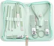 AUTSUPPL 1Set Professional Manicure Set Multi Function Pedicure Kit with Buckle Design for Home Nail Care Portable Grooming Tools