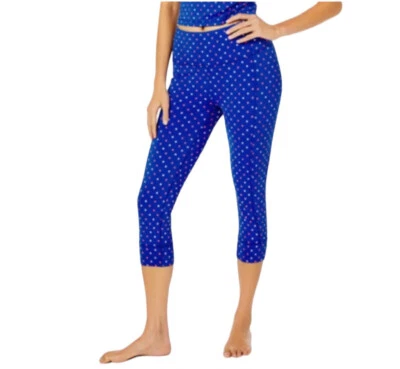 Lilly Pulitzer Weekender High Rise Leggings Borealis Blue Squared Lux XXS NWT