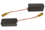 2x carbon brushes for Bosch tin snips GSC3.5 6.3 x 10 x 21 mm