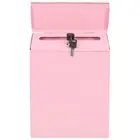 Money Box Box Key Lock Box Donation Box Wall Mounted Lock Box