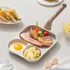 Egg Skillet for Breakfast Egg Cooker Pan Mini Pancake Pan