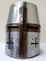 Halloween Costumes Helmet Templar's Knight Medieval Replica
