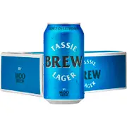 Moo Brew Tassie Lager Can 375mL