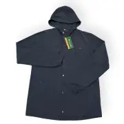 Travis Mathew Tequila Tiempo Lightweight Tech Hooded Jacket Navy Blue Men's XL