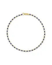 Sabrina Designs 14K 2.02 ct. tw. Diamond & Sapphire Stackable Tennis Bracelet