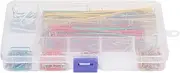 QANYEGN 560pcs Jumper Wire Kit, Breadboard Jumper Wire Assorted, Multicolored Jumper Cable Wire Kit for Breadboard Prototyping