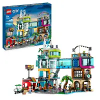 在飛比找momo購物網優惠-【LEGO 樂高】城市系列 60380 市區(建築玩具 兒童