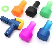 7 Piece Replacement Bite Valve Set For Hydration Pack Mouthpiece Fits Camelbak Camelback