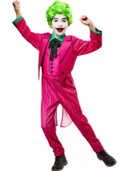 The Joker Boys 1966 Batman Villain Costume