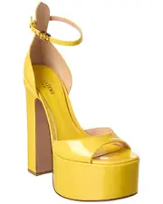 Valentino Tan-Go 155 Patent Platform Sandal