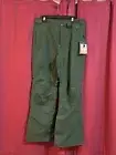 NWT North Face green snow pants size medium freedom stretch pnt pine needle