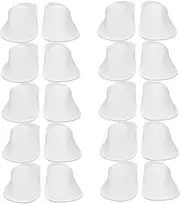 10Pairs Disposable Slippers for Hotels Parties Comfortable Indoor Guest Shoes Lightweight Skid for Travel Business Trips Unisex Design White