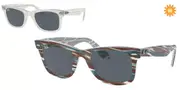 Ray-Ban RB2140 Wayfarer 1407R5 Men's Sunglasses Blue Size 50