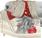 Throw Blanket Christmas Art Woven Sofa Covers Machine Washable Multicolor Modern