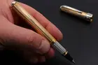 Aztec 925 Silver Roller Pen Blue Ink Parker Type Refill Handmade in Italy