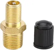 2 Pcs 1/4 Inch NPT MPT Brass Air Compressor Tank Fill Valve – High-Pressure Sturdy Connector