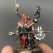 Tech-Priest Enginseer Adeptus Mechanicus GW Warhammer 40K Miniatures Painted