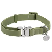 Buddy & Belle Dog Collar Khaki Medium