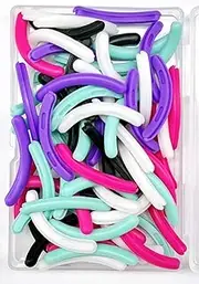 [LLTGMV] 80 pcs Curler Refills Eyelash Curler Refill Pads Silicone Rubber Curler Replacement Refills Pads for Universal Eyelash Curler with a Storage Box