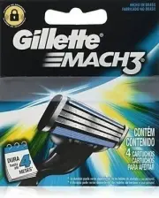 Gillette Mach3 Refill Cartridge Razor Blades for Mach 3, 8 Count