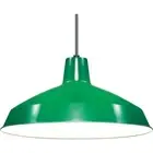 Nuvo Lighting 1 Light 16" Pendant - Warehouse Shade, Green - SF76-660