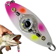 Lighted Fishing Lures - Underwater Flasher Lights Trolling Lures Halibut Rig,Attractants Bass Deep Drop Bait for Saltwater Sea Walleye Offshore Trolling