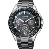 在飛比找PChome24h購物優惠-CITIZEN 星辰 光動能 鈦感光衛星計時腕錶-CC901
