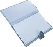 Business Checkbook Holder Plastic Invoice Storage Album Office Ticket Album Receipt Organizer