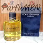 🧛‍♂️男香控㊣DOLCE & GABBANA D&G POUR HOMME 同名男性淡香水 試香