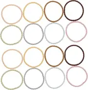 OSOLADY Hair Ties for Hair Gentle Hair Ties Set Soft Ponytail Holders with Storage Jar Comfortable for Women
