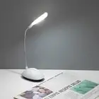 LED Study Desk Lamp Battery Portable Flexible Bedside Table Reading Night Lights