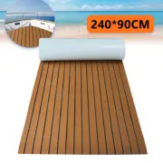 Brown 90×240CM EVA Foam Boat Flooring Marine Teak Decking For Yacht Carpet