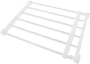 VILLFUL Pet Railing Indoor Dog Gate No Nail Dog Gate Retractable Puppy Gate Walk Through Gate Dog Safety Fence Puppy Gate Fence Adjustable Puppy Gate Puppy Gate Stairs Dog Gate