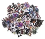 Five Nights At Freddy's Themed Set of 58 Assorted Stickers Decal Set