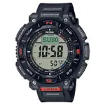 【CASIO 卡西歐】PROTREK 登山錶 生質塑膠 柔軟橡膠錶帶 太陽能 羅盤顯示 耐低溫 防水 PRG-340(PRG-340-1)