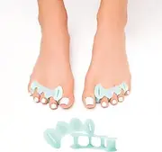 Pedi Peach Pedaligners Toe Separators for bunions, hammertoes or plantar fasciitis relief (Medium)