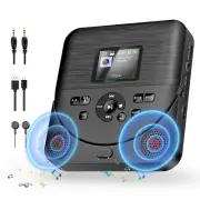 Erasiny CD Player Portable for Home 2 in 1 Bluetooth Speakers & Portable CD Play