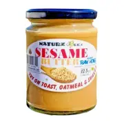 RAW HONEY with SESAME SEED BUTTER 12.5oz 355g Tastes Like Mary Jane Candy