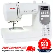 Janome DC6050 Computerised Sewing Machine, Patchwork, Dressmaking, Quilting, NEW