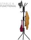 NEW Coat Rack Metal Stand Home Office Hanging Up Jacket Purse Hand-Bag Cloth